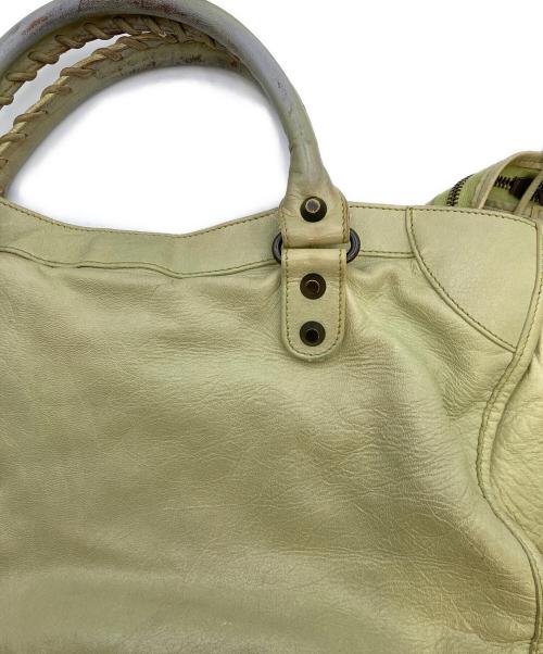 BALENCIAGA（バレンシアガ）BALENCIAGA (バレンシアガ) ザ・シティ 2WAYハンドバッグ グリーンの古着・服飾アイテム