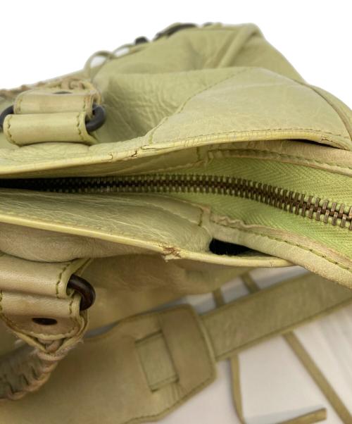 BALENCIAGA（バレンシアガ）BALENCIAGA (バレンシアガ) ザ・シティ 2WAYハンドバッグ グリーンの古着・服飾アイテム