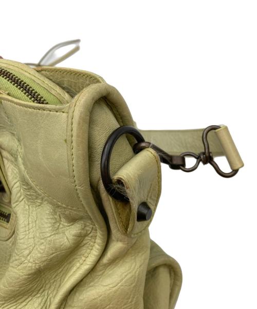 BALENCIAGA（バレンシアガ）BALENCIAGA (バレンシアガ) ザ・シティ 2WAYハンドバッグ グリーンの古着・服飾アイテム