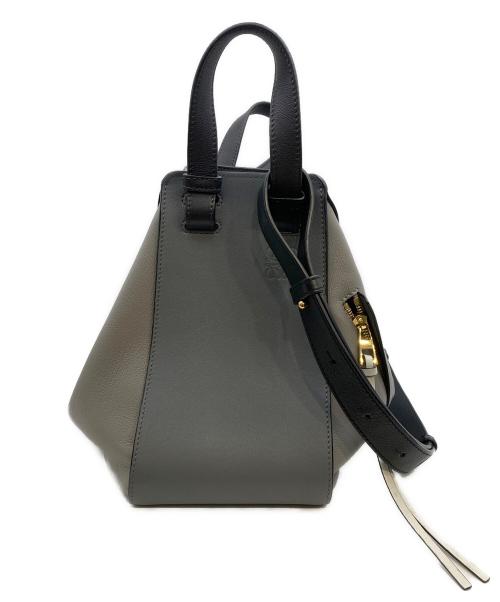 LOEWE（ロエベ）LOEWE (ロエベ) ハンモック スモール 2WAYバッグ グレーの古着・服飾アイテム
