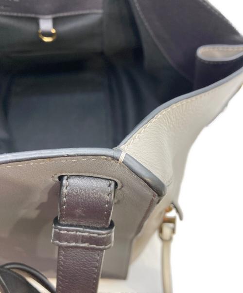 LOEWE（ロエベ）LOEWE (ロエベ) ハンモック スモール 2WAYバッグ グレーの古着・服飾アイテム