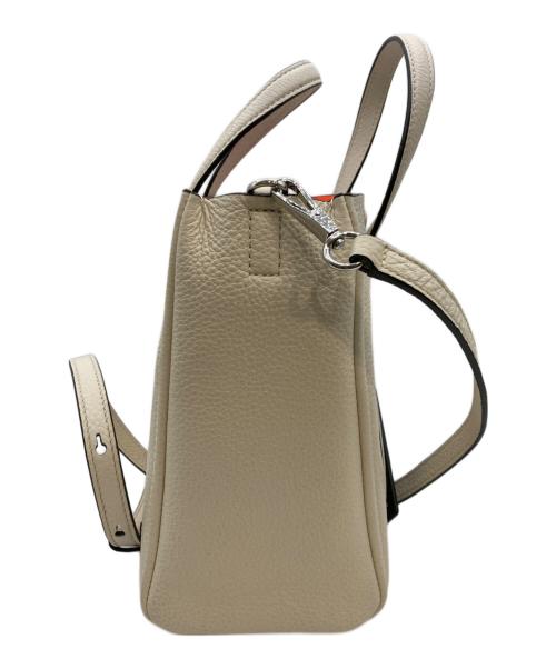 MARC JACOBS（マークジェイコブス）MARC JACOBS (マークジェイコブズ) THE TAG TOTE 21 /ザ タグ トート 21/ショルダーバッグ/ハンドバッグ アイボリーの古着・服飾アイテム