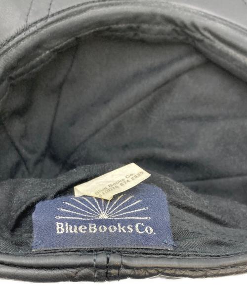 blue books（ブルー ブックス）blue books (ブルー ブックス) キャスケット/レザーキャスケット ブラック サイズ:2の古着・服飾アイテム