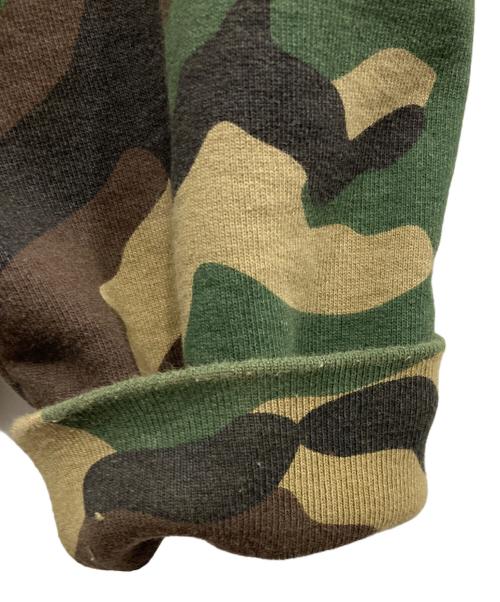 SUPREME（シュプリーム）Supreme (シュプリーム) S Logo Zip Up Hooded Sweatshirt Woodland Camo/Sロゴ ジップアップフーディ カーキ×オリーブ サイズ:Mの古着・服飾アイテム