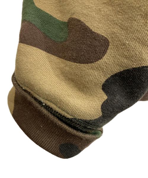 SUPREME（シュプリーム）Supreme (シュプリーム) S Logo Zip Up Hooded Sweatshirt Woodland Camo/Sロゴ ジップアップフーディ カーキ×オリーブ サイズ:Mの古着・服飾アイテム