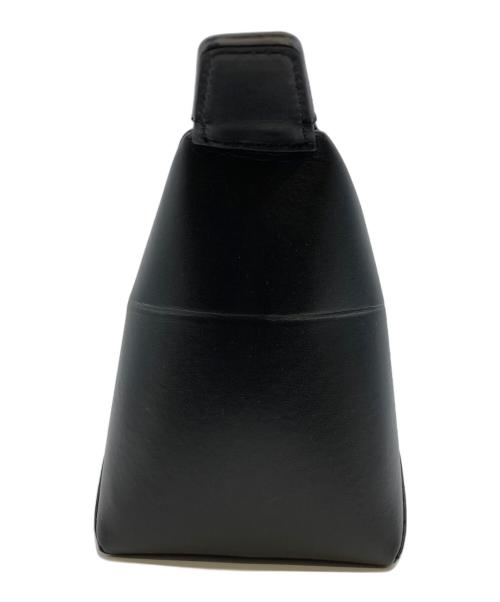 LOEWE（ロエベ）LOEWE (ロエベ) Puzzle Fold Wash Bag/パズル フォールド トラベルポーチ/ハンドバッグ ブラックの古着・服飾アイテム