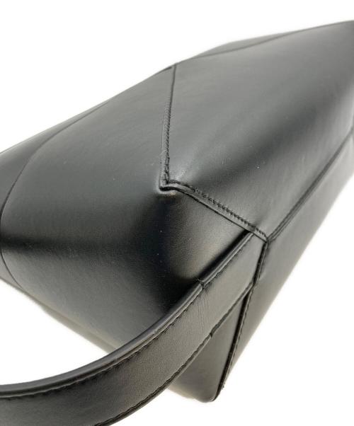 LOEWE（ロエベ）LOEWE (ロエベ) Puzzle Fold Wash Bag/パズル フォールド トラベルポーチ/ハンドバッグ ブラックの古着・服飾アイテム