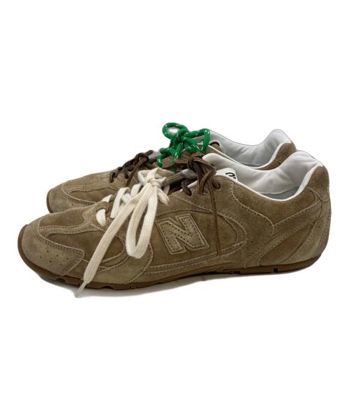 NEW BALANCE（ニューバランス）NEW BALANCE (ニューバランス) MIU MIU (ミュウミュウ) 530SL スウェードスニーカー ブラウン サイズ:40の古着・服飾アイテム