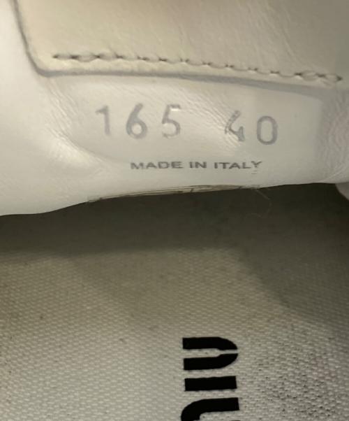 NEW BALANCE（ニューバランス）NEW BALANCE (ニューバランス) MIU MIU (ミュウミュウ) 530SL スウェードスニーカー ブラウン サイズ:40の古着・服飾アイテム