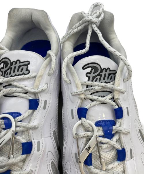 NIKE（ナイキ）NIKE Patta AIR MAX DN8 SP White and Metallic Silver/ エア マックス DN8 SP x パタ　/ローカットスニーカー サイズ:26.5cm/US8.5/UK7.5/EUR42の古着・服飾アイテム