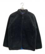 SUPREMEシュプリーム）の古着「ボアフリースジャケット」｜ブラック