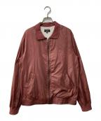 A.P.C.アーペーセー）の古着「裏地起毛ナイロンブルゾン」｜レッド