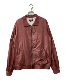 A.P.C.（アーペーセー）の古着「裏地起毛ナイロンブルゾン」｜レッド