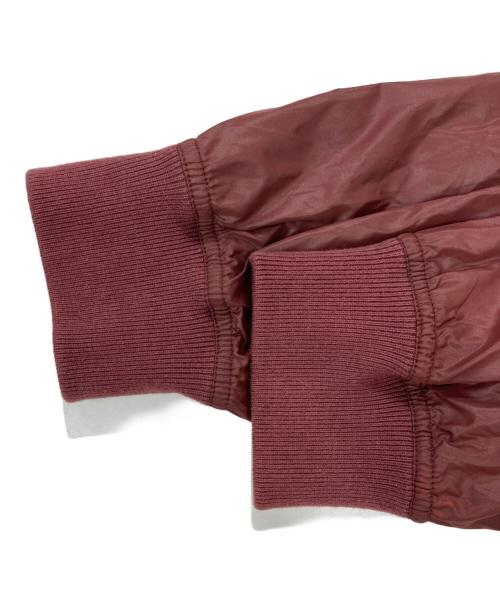 A.P.C.（アーペーセー）A.P.C. (アーペーセー) 裏地起毛ナイロンブルゾン レッド サイズ:XSの古着・服飾アイテム