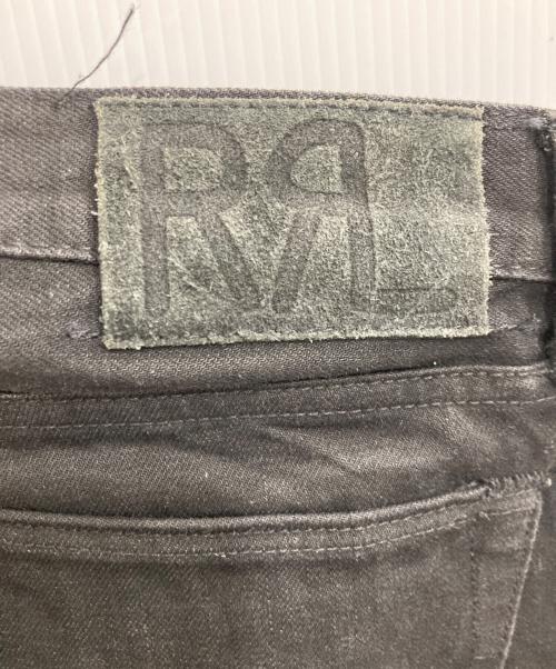 RRL（ダブルアールエル）RRL (ダブルアールエル) SLIM FIT デニムパンツ ブラック サイズ:32/32の古着・服飾アイテム