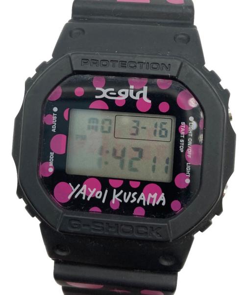 CASIO（カシオ）CASIO (カシオ) X-girl (エックスガール) コラボ デジタルウォッチの古着・服飾アイテム