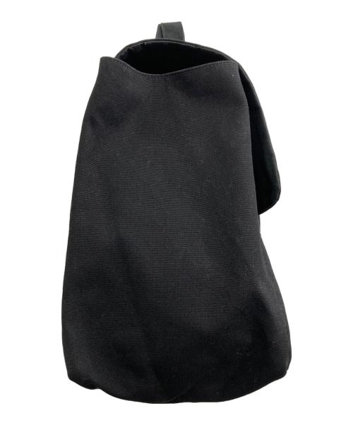 COMME des GARCONS（コムデギャルソン）COMME des GARCONS (コムデギャルソン) キャンバス サッチェルバッグ ブラックの古着・服飾アイテム