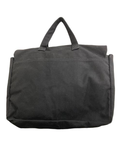 COMME des GARCONS（コムデギャルソン）COMME des GARCONS (コムデギャルソン) キャンバス サッチェルバッグ ブラックの古着・服飾アイテム