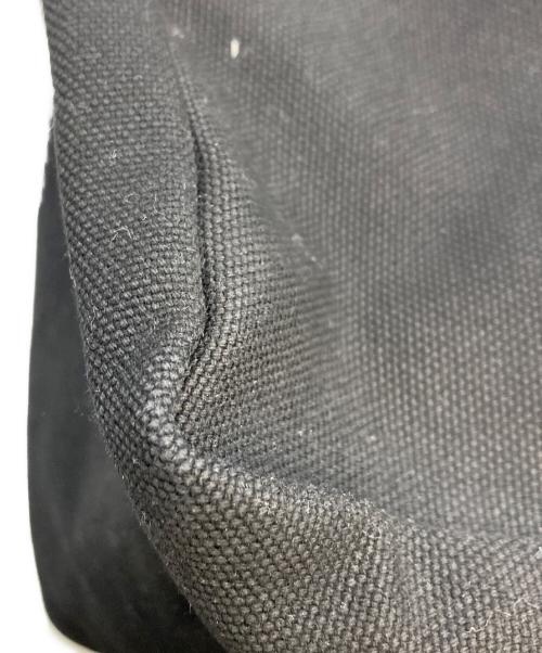 COMME des GARCONS（コムデギャルソン）COMME des GARCONS (コムデギャルソン) キャンバス サッチェルバッグ ブラックの古着・服飾アイテム