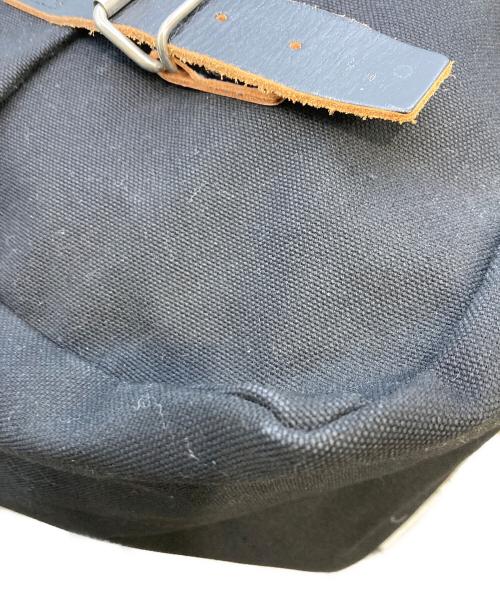 COMME des GARCONS（コムデギャルソン）COMME des GARCONS (コムデギャルソン) キャンバス サッチェルバッグ ブラックの古着・服飾アイテム