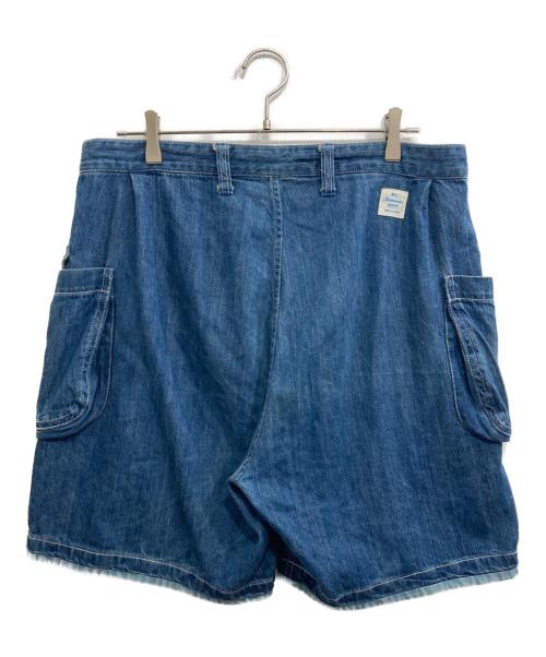 Porter Classic（ポータークラシック）Porter Classic (ポータークラシック) デニムカーゴショーツ/summer denim インディゴ サイズ:Lの古着・服飾アイテム