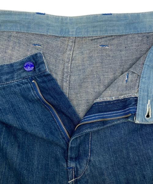 Porter Classic（ポータークラシック）Porter Classic (ポータークラシック) デニムカーゴショーツ/summer denim インディゴ サイズ:Lの古着・服飾アイテム