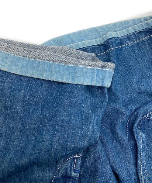 Porter Classic（ポータークラシック）Porter Classic (ポータークラシック) デニムカーゴショーツ/summer denim インディゴ サイズ:Lの古着・服飾アイテム