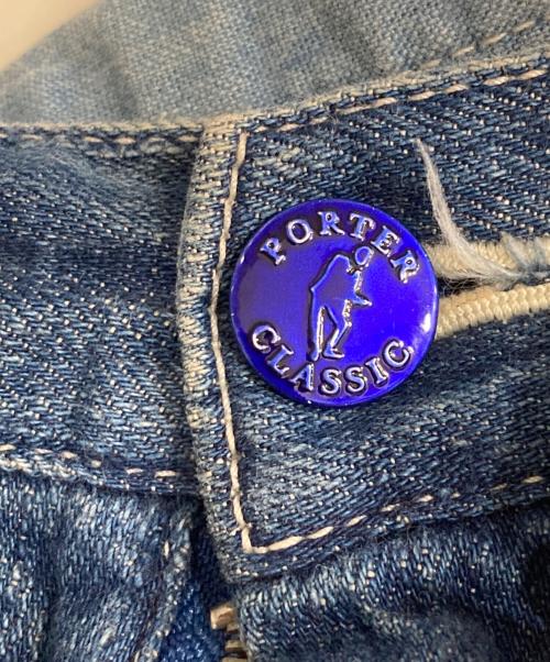 Porter Classic（ポータークラシック）Porter Classic (ポータークラシック) デニムカーゴショーツ/summer denim インディゴ サイズ:Lの古着・服飾アイテム