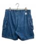 Porter Classic (ポータークラシック) デニムカーゴショーツ/summer denim インディゴ サイズ:L：8000円