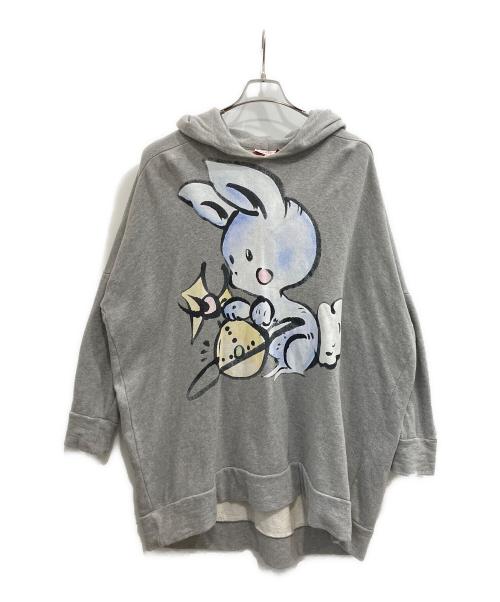 Vivienne Westwood RED LABEL（ヴィヴィアンウエストウッドレッドレーベル）Vivienne Westwood RED LABEL (ヴィヴィアンウエストウッドレッドレーベル) バニーパーカー グレー サイズ:2の古着・服飾アイテム