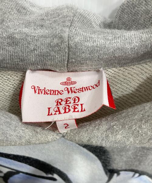Vivienne Westwood RED LABEL（ヴィヴィアンウエストウッドレッドレーベル）Vivienne Westwood RED LABEL (ヴィヴィアンウエストウッドレッドレーベル) バニーパーカー グレー サイズ:2の古着・服飾アイテム