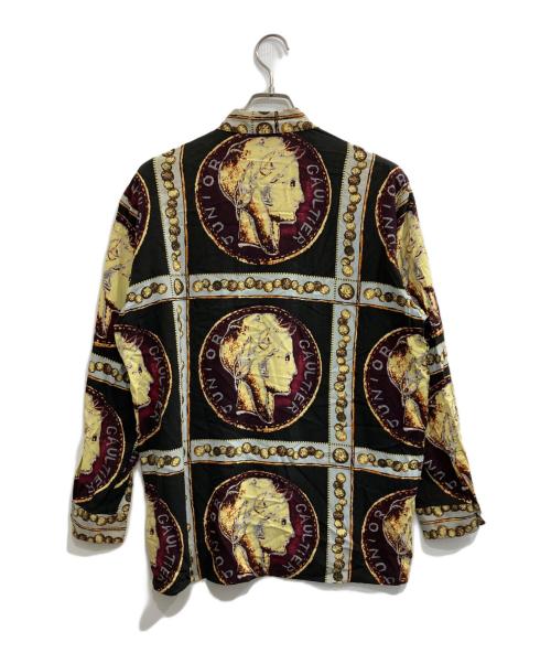 JUNIOR GAULTIER（ジュニアゴルチエ）JUNIOR GAULTIER (ジュニアゴルチエ) オールド総柄シャツ マルチカラー サイズ:48の古着・服飾アイテム