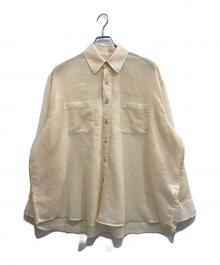 jieda（ジエダ）の古着「OVER SIZE SHIRT /オーバーガーゼシャツ」｜ベージュ