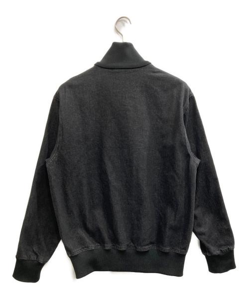 adidas（アディダス）adidas (アディダス) デニム ファイヤーバード トラックトップ ブラック サイズ:Mの古着・服飾アイテム