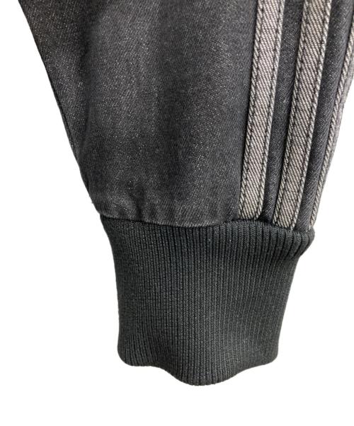 adidas（アディダス）adidas (アディダス) デニム ファイヤーバード トラックトップ ブラック サイズ:Mの古着・服飾アイテム