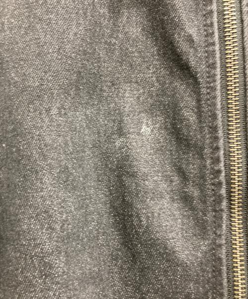 adidas（アディダス）adidas (アディダス) デニム ファイヤーバード トラックトップ ブラック サイズ:Mの古着・服飾アイテム