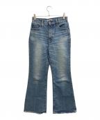 moussyマウジー）の古着「MVS FLARE フレアデニム」｜インディゴ