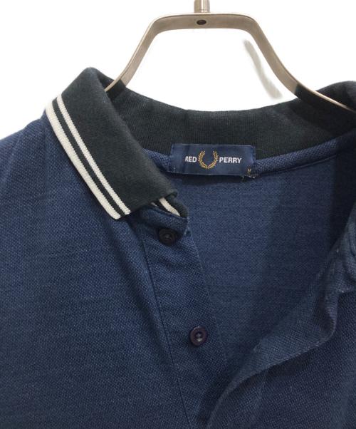 FRED PERRY（フレッドペリー）FRED PERRY (フレッドペリー) ポロシャツ ネイビー サイズ:Mの古着・服飾アイテム