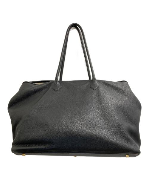 Cisei firenze（チセイ フィレンツェ）Cisei firenze (チセイ フィレンツェ) レザートートバッグ/ LD TOTE ブラックの古着・服飾アイテム