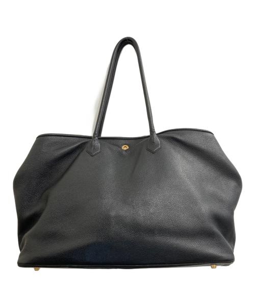 Cisei firenze（チセイ フィレンツェ）Cisei firenze (チセイ フィレンツェ) レザートートバッグ/ LD TOTE ブラックの古着・服飾アイテム