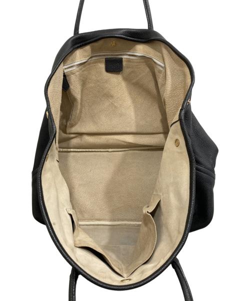 Cisei firenze（チセイ フィレンツェ）Cisei firenze (チセイ フィレンツェ) レザートートバッグ/ LD TOTE ブラックの古着・服飾アイテム