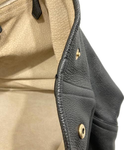 Cisei firenze（チセイ フィレンツェ）Cisei firenze (チセイ フィレンツェ) レザートートバッグ/ LD TOTE ブラックの古着・服飾アイテム