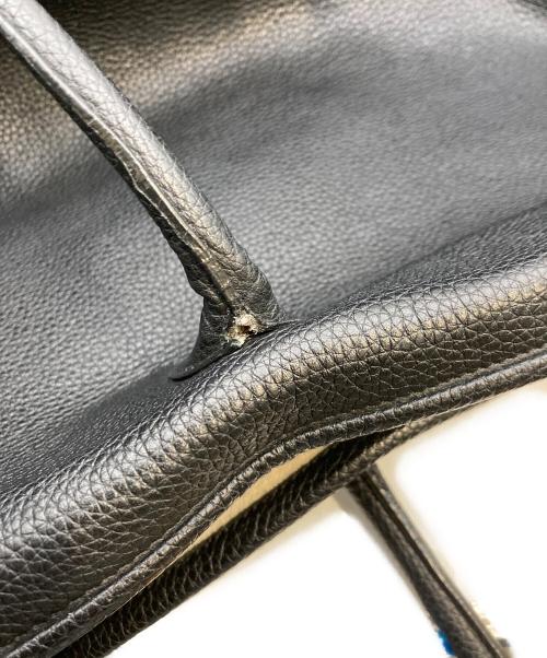 Cisei firenze（チセイ フィレンツェ）Cisei firenze (チセイ フィレンツェ) レザートートバッグ/ LD TOTE ブラックの古着・服飾アイテム