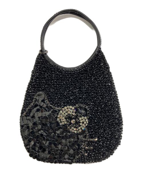 ANTEPRIMA（アンテプリマ）ANTEPRIMA (アンテプリマ) HELLO KITTY  (ハローキティ) ワイヤーバッグ ブラックの古着・服飾アイテム