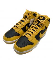 NIKE×wu-tang clan（ナイキ×ウータンクラン）の古着「Dunk High Retro PRM "Black and Pollen"」｜イエロー×ブラック/ブラック アンド パ