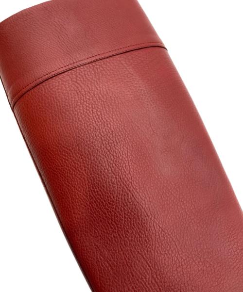 HERMES（エルメス）HERMES (エルメス) ジョッキーブーツ レッド サイズ:37 1/2の古着・服飾アイテム