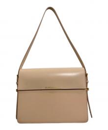BURBERRY（バーバリー）の古着「Large Grace Smooth Leather ワンショルダーバッグ」｜ピンクベージュ