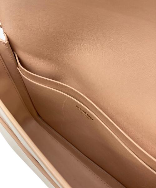 BURBERRY（バーバリー）BURBERRY (バーバリー) Large Grace Smooth Leather ワンショルダーバッグ ピンクベージュの古着・服飾アイテム