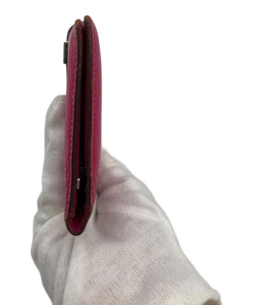 HERMES（エルメス）HERMES (エルメス) ベアン 長財布 ピンクの古着・服飾アイテム