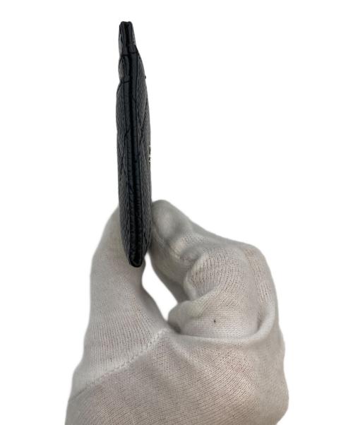 CHANEL（シャネル）CHANEL (シャネル) マトラッセ キャビアスキン カードケース ブラックの古着・服飾アイテム